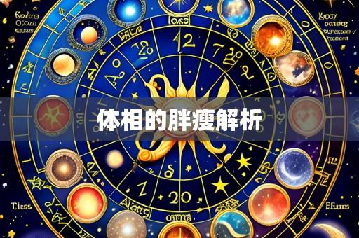 体相的胖瘦解析