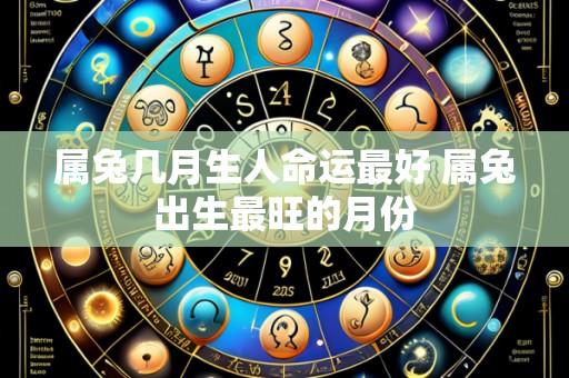 属兔几月生人命运最好 属兔出生最旺的月份