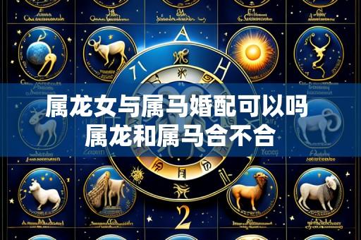 属龙女与属马婚配可以吗 属龙和属马合不合