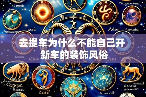 去提车为什么不能自己开 新车的装饰风俗