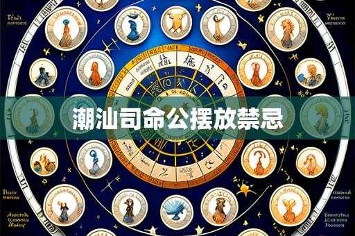 潮汕司命公摆放禁忌