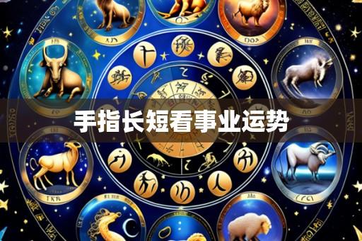 手指长短看事业运势