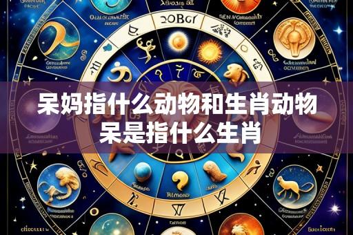 呆妈指什么动物和生肖动物 呆是指什么生肖