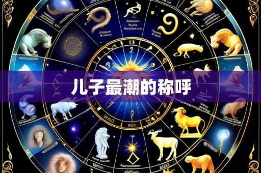 儿子最潮的称呼