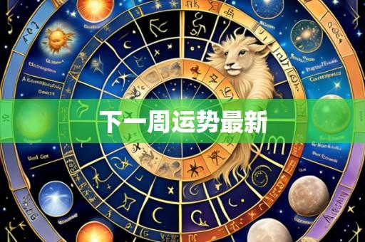 下一周运势最新