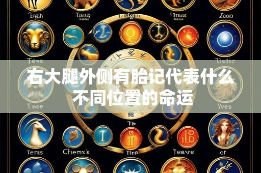 右大腿外侧有胎记代表什么 不同位置的命运