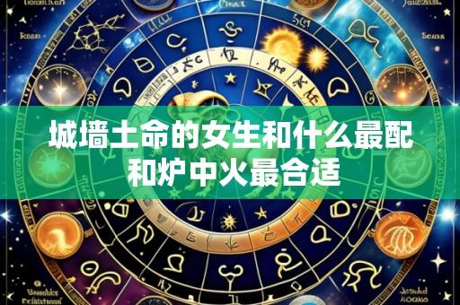 城墙土命的女生和什么最配 和炉中火最合适