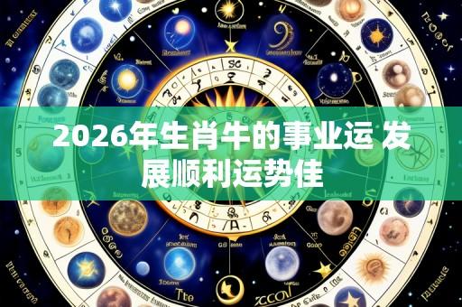 2026年生肖牛的事业运 发展顺利运势佳