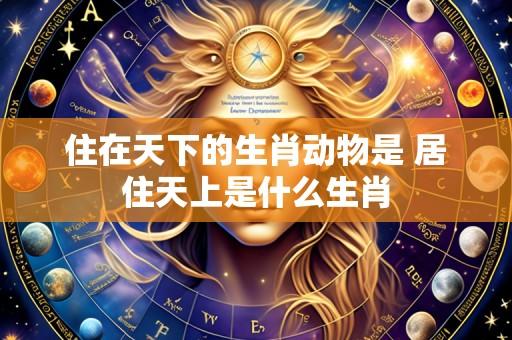 住在天下的生肖动物是 居住天上是什么生肖