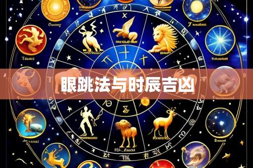 眼跳法与时辰吉凶