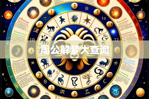 周公解梦大查询