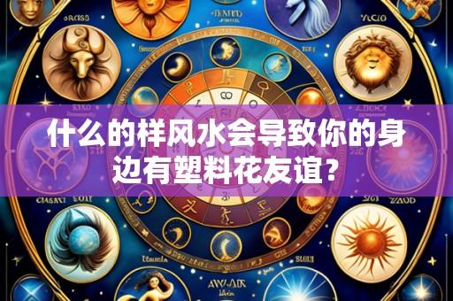什么的样风水会导致你的身边有塑料花友谊?