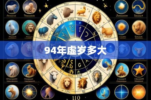 94年虚岁多大