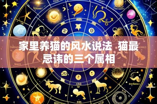 家里养猫的风水说法 猫最忌讳的三个属相