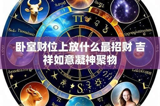卧室财位上放什么最招财 吉祥如意凝神聚物