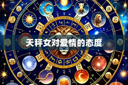 天秤女对爱情的态度
