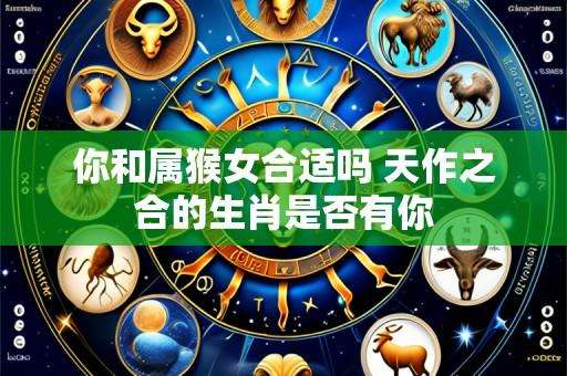 你和属猴女合适吗 天作之合的生肖是否有你