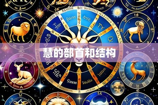 慧的部首和结构