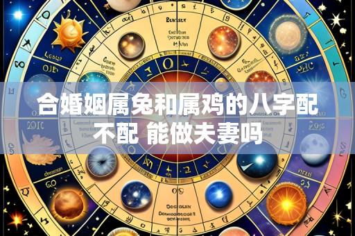 合婚姻属兔和属鸡的八字配不配 能做夫妻吗