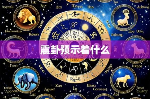 震卦预示着什么