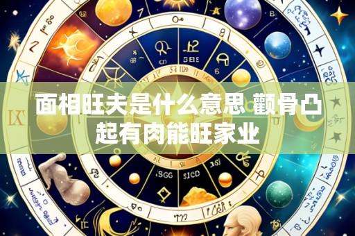 面相旺夫是什么意思 颧骨凸起有肉能旺家业
