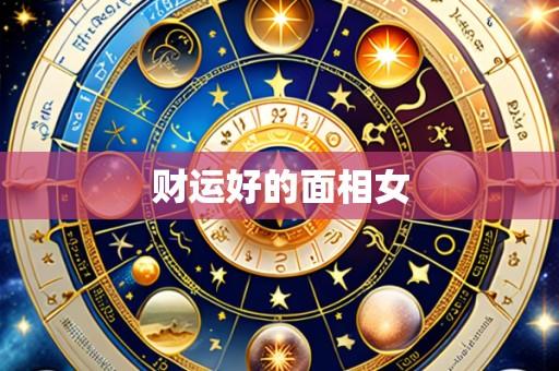 财运好的面相女