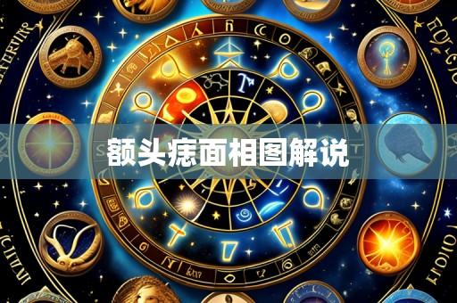 额头痣面相图解说