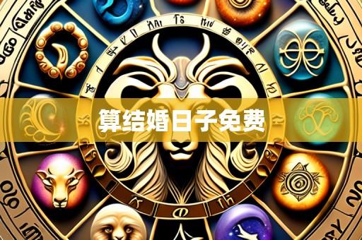 算结婚日子免费