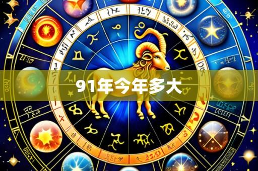 91年今年多大