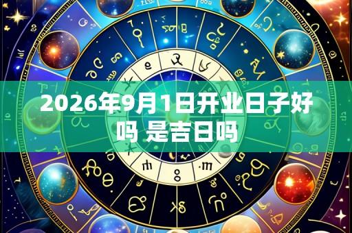 2026年9月1日开业日子好吗 是吉日吗