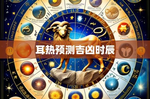 耳热预测吉凶时辰