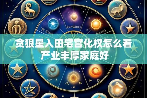 贪狼星入田宅宫化权怎么看 产业丰厚家庭好