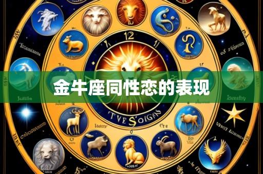 金牛座同性恋的表现