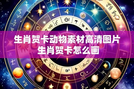 生肖贺卡动物素材高清图片 生肖贺卡怎么画