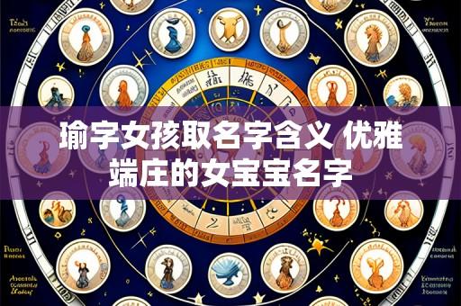 瑜字女孩取名字含义 优雅端庄的女宝宝名字