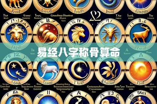 易经八字称骨算命