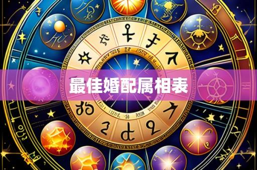 最佳婚配属相表