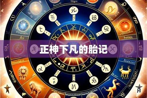 正神下凡的胎记