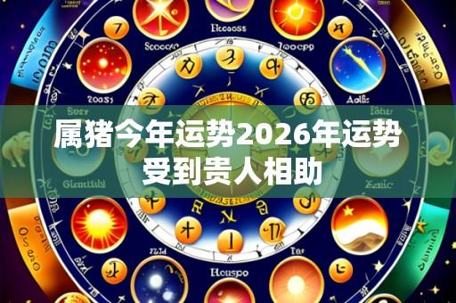 属猪今年运势2026年运势 受到贵人相助