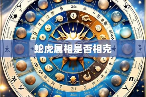 蛇虎属相是否相克