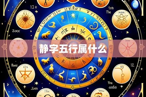 静字五行属什么