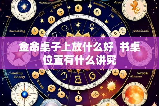 金命桌子上放什么好  书桌位置有什么讲究