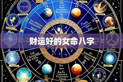财运好的女命八字