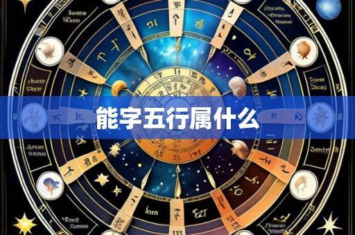 能字五行属什么