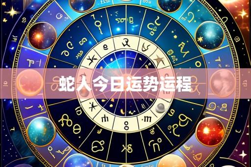 蛇人今日运势运程