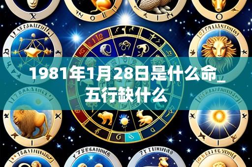 1981年1月28日是什么命_五行缺什么