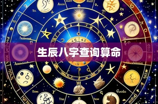生辰八字查询算命
