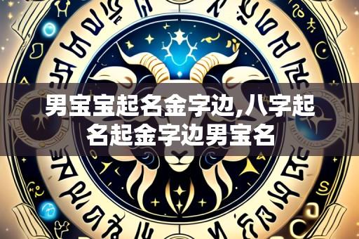 男宝宝起名金字边,八字起名起金字边男宝名