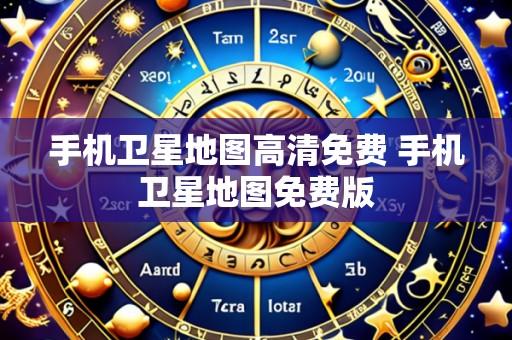 手机卫星地图高清免费 手机卫星地图免费版