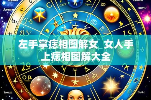 左手掌痣相图解女 女人手上痣相图解大全
